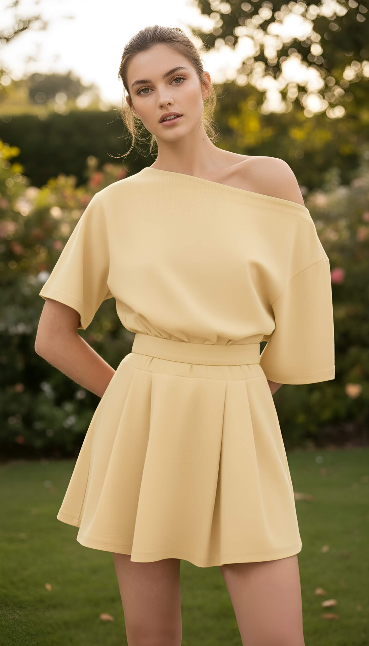 sustainable mini dress