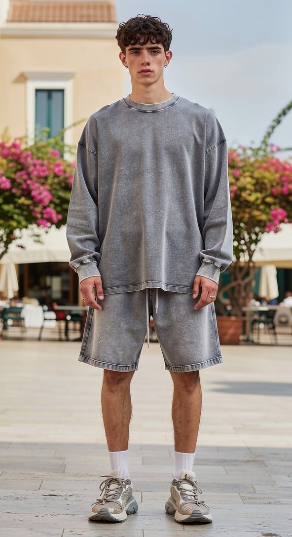 men's crewneck long sleeve